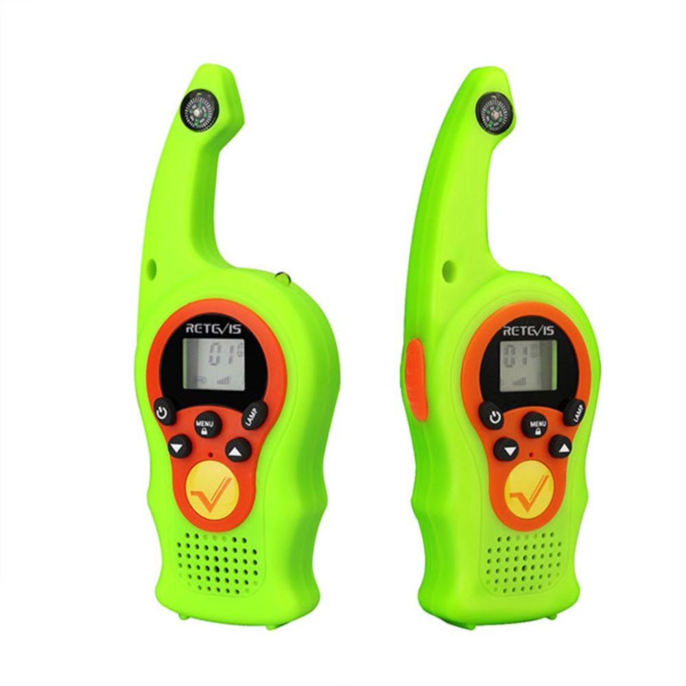 RT75 Flashlight and Compass Toy Walkie Talkie for Kids